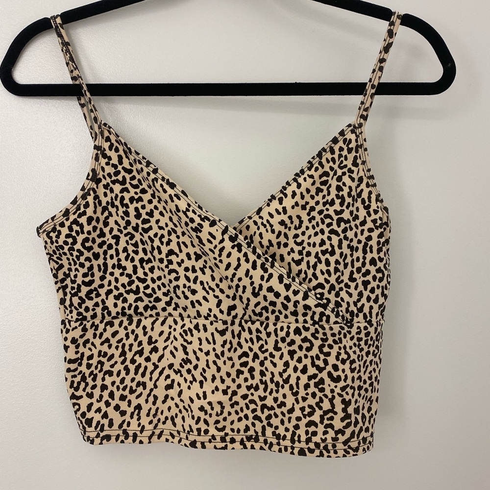 Leopard crop top (SOLD)